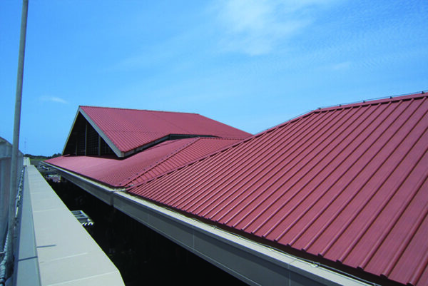 株式会社淀川製鋼所 ヨドHyperGLカラーハイブリットの施工事例